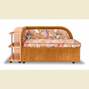 Малогабаритный диван-кровать «Анфиса-М» с полочкой