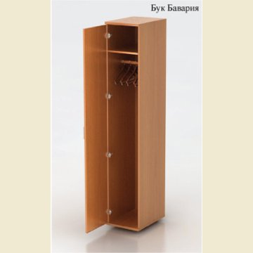Шкаф для одежды узкий "Монолит" КМ55