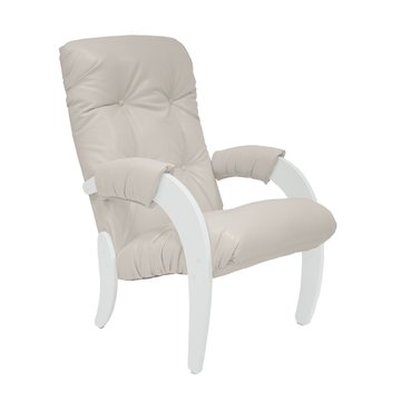 Кресло для отдыха Модель 61 (экокожа/каркас дуб шампань)