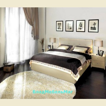 Интерьерная кровать с подъемным м-мом "Аскона-Greta" 1800