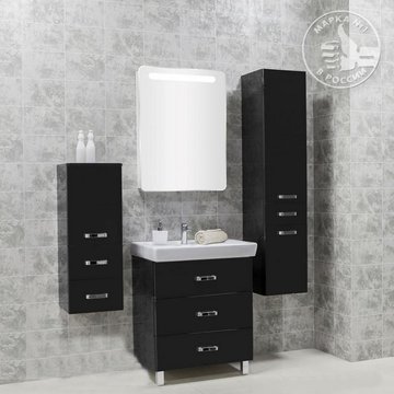 Мебель для ванной "АМЕРИНА 70М" Черный
