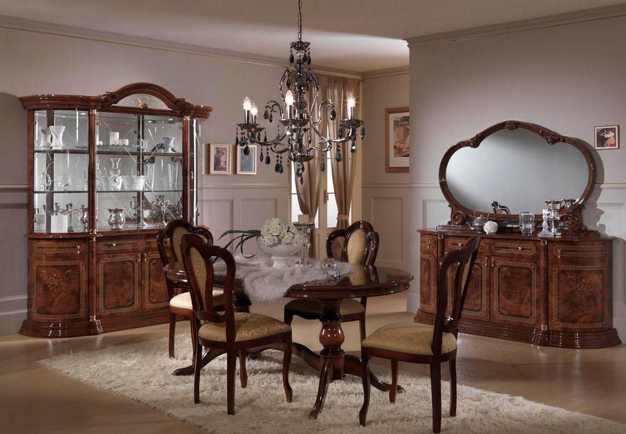 Мебель для гостинной "Роза Орех"