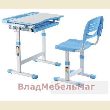 Парта и стул - трансформеры Cantare Blue