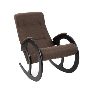 Кресло-качалка 3 (ткань/каркас венге)