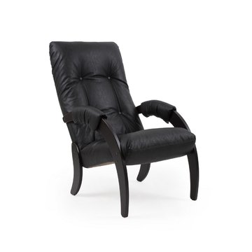 Кресло для отдыха Модель 61 (экокожа/каркас венге)