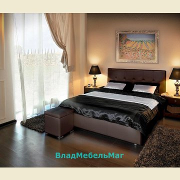 Интерьерная кровать с подъемным м-мом "Аскона-Greta" 1600
