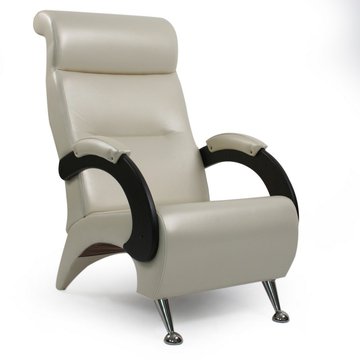 Кресло для отдыха модель 9-Д (экокожа/каркас венге)