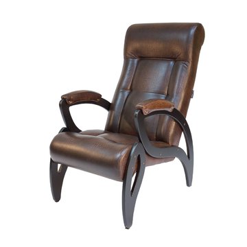 Кресло для отдыха Модель 51 «Весна» (экокожа/каркас венге)