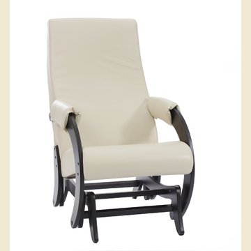 Кресло-качалка глайдер 68М (экокожа/каркас дуб шампань)