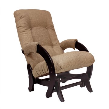 Кресло-качалка глайдер 68 (ткань/каркас венге)