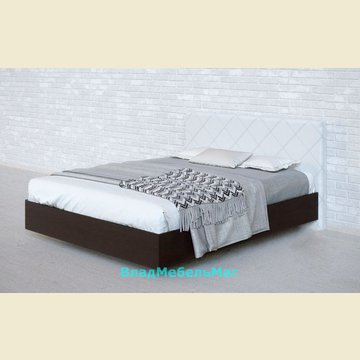 Кровать двойная №1 с настилом (1,4х2,0м) Ромб