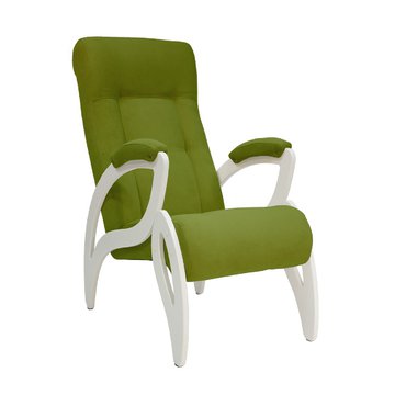 Кресло для отдыха Модель 51 «Весна» (ткань/каркас дуб шампань)
