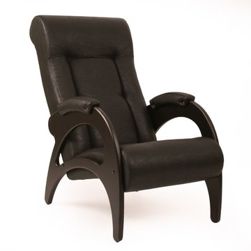 Кресло для отдыха модель 41 (экокожа/каркас дуб шампань)