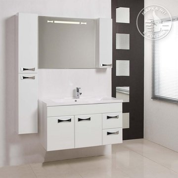 Мебель для ванной "ДИОР 100" Белый