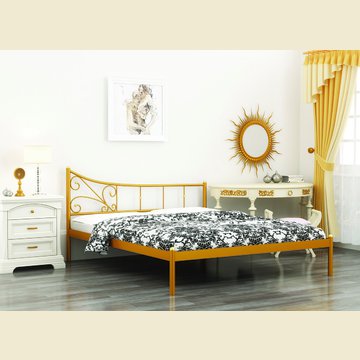 Металлическая кровать двуспальная "Лилия"- 1800 металлическое основание