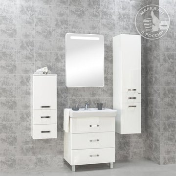 Мебель для ванной "АМЕРИНА 70М" Белый